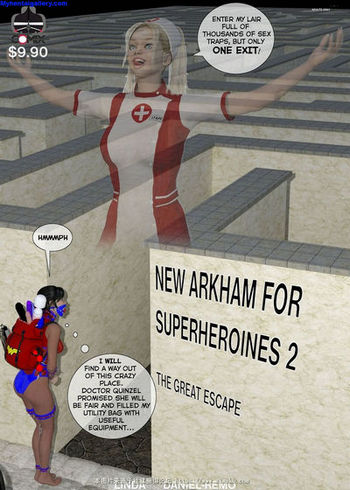 New Arkham For Superheroines 2 - The Great Escape